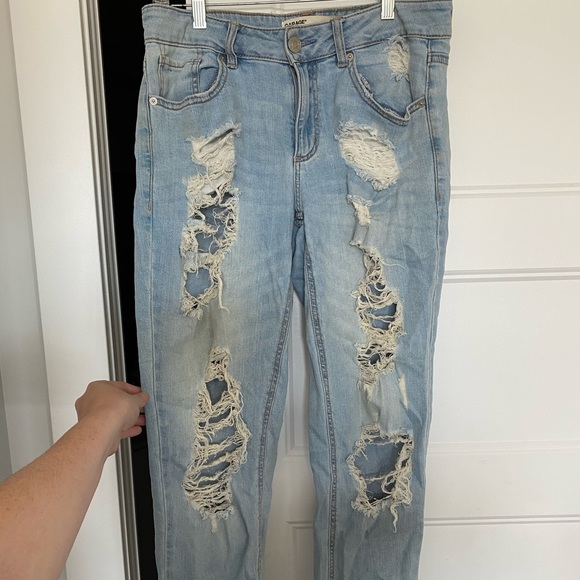 Garage distressed light denim - Picture 1 of 3